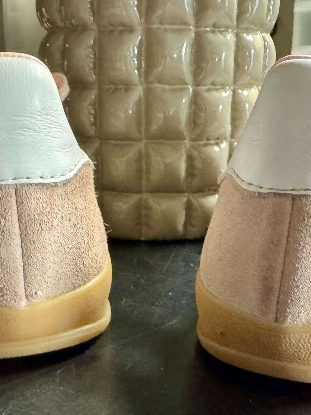 👟Adidas Gazelle Light Pink Suede Sneakers Size 6.5 - Picture 9 of 11